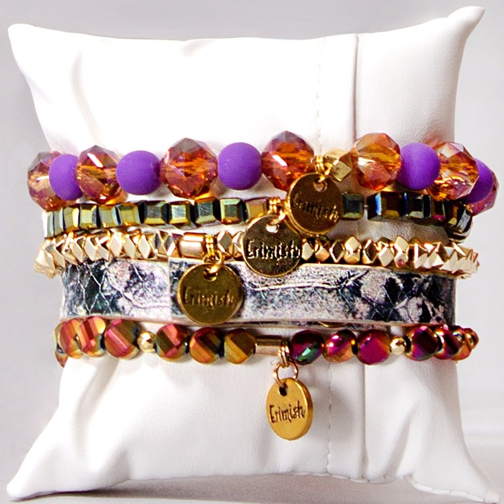 Erimish Sunset Sky Bracelet Stack - Picture 2 of 3